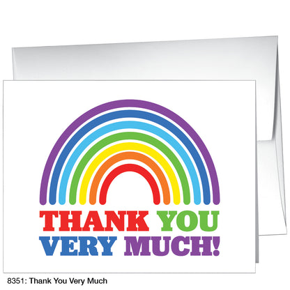 Thank You Very Much, Greeting Card (8351)