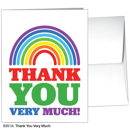 Thank You Very Much, Greeting Card (8351A)