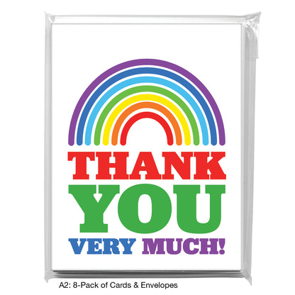 Thank You Very Much, Greeting Card (8351A)