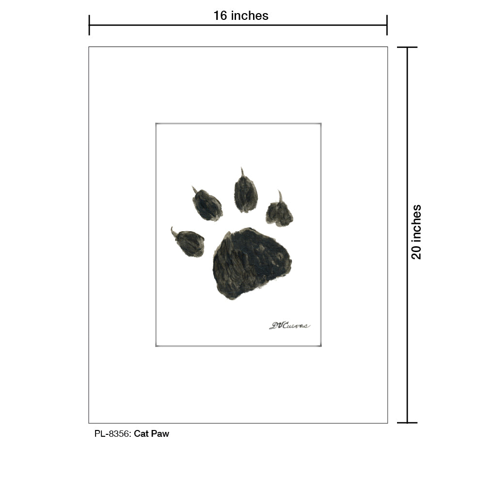 Cat Paw, Print (#8356)