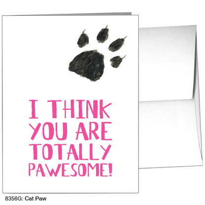 Cat Paw, Greeting Card (8356G)