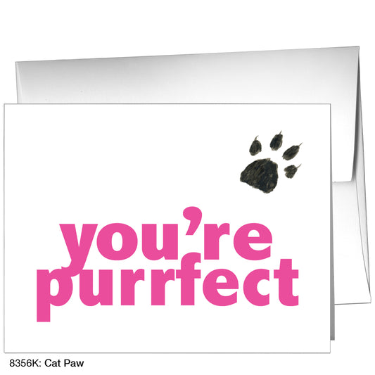 Cat Paw, Greeting Card (8356K)