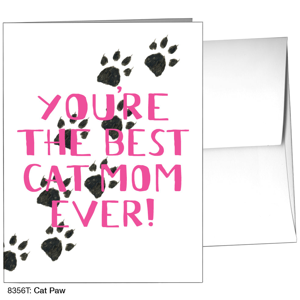 Cat Paw, Greeting Card (8356T)