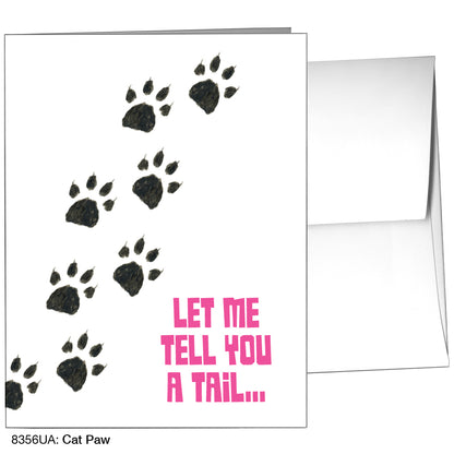 Cat Paw, Greeting Card (8356UA)