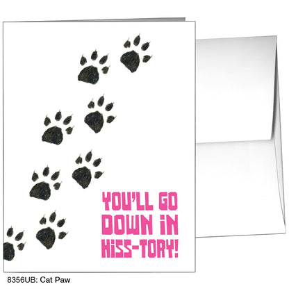 Cat Paw, Greeting Card (8356UB)