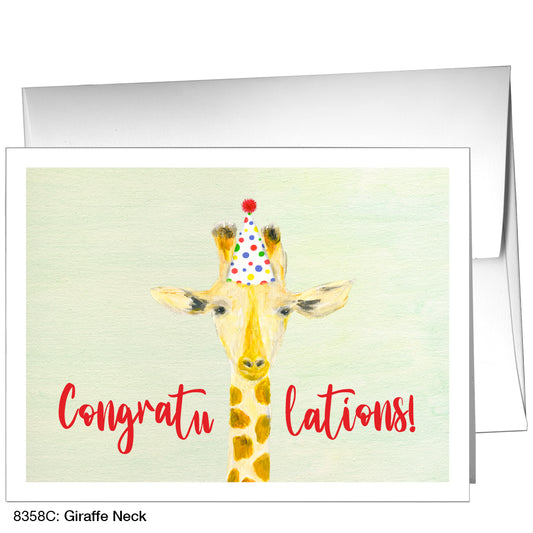 Giraffe Neck, Greeting Card (8358C)