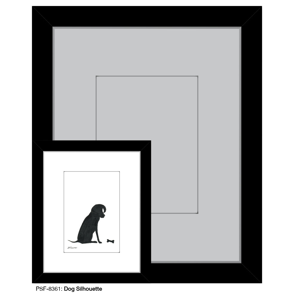 Dog Silhouette, Print (#8361)