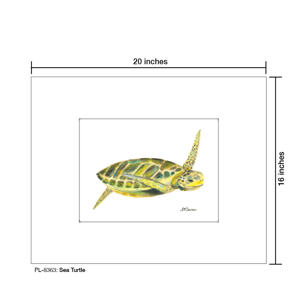 Sea Turtle, Print (#8363)