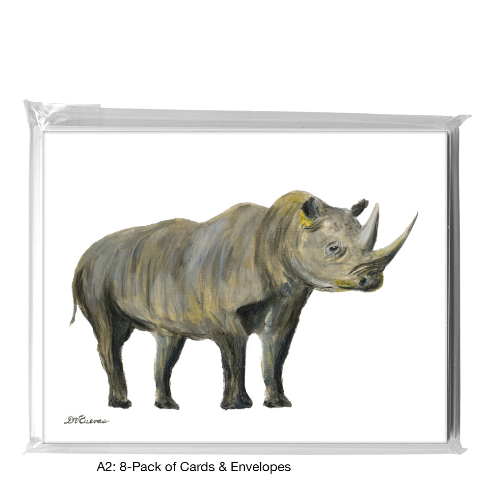 Rhino, Greeting Card (8364)
