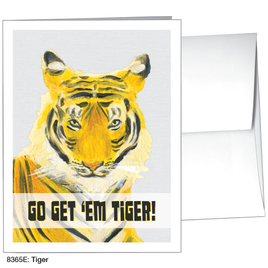 Tiger, Greeting Card (8365E)