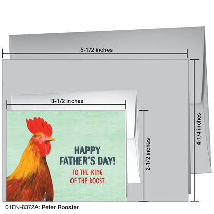 Peter Rooster, Greeting Card (8372A)
