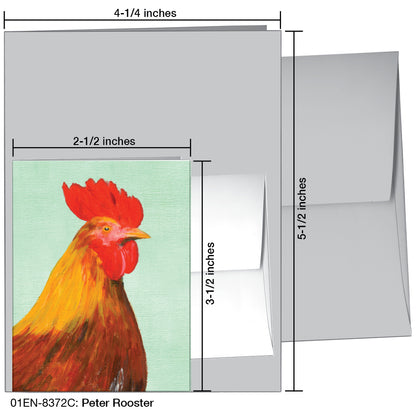 Peter Rooster, Greeting Card (8372C)