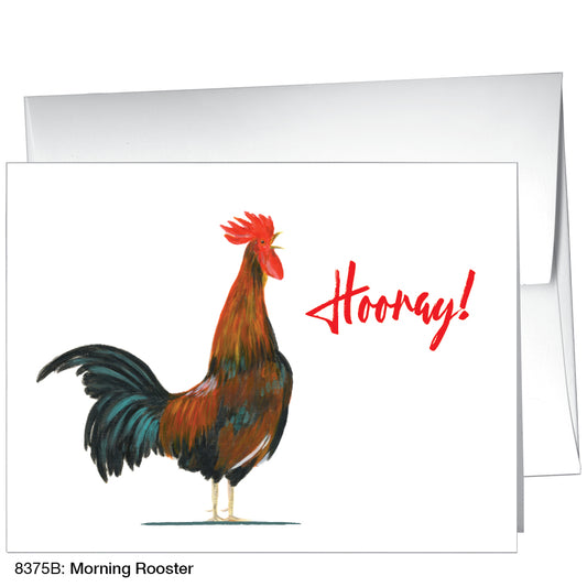 Morning Rooster, Greeting Card (8375B)