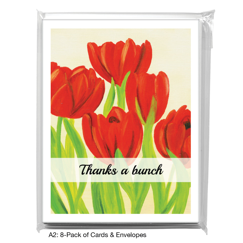 Tulip Square, Greeting Card (8378E)
