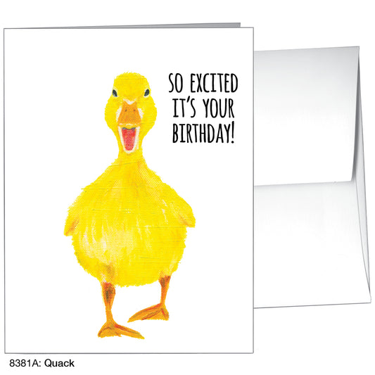 Quack, Greeting Card (8381A)