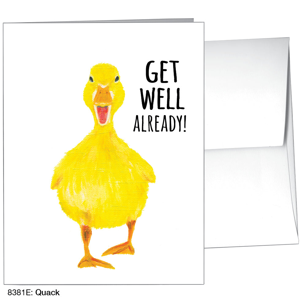 Quack, Greeting Card (8381E)