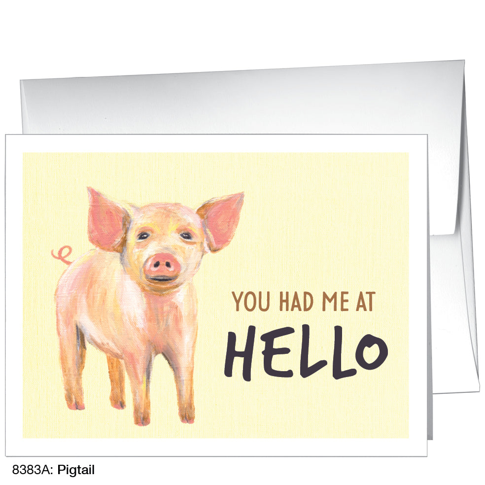 Pigtail, Greeting Card (8383A)