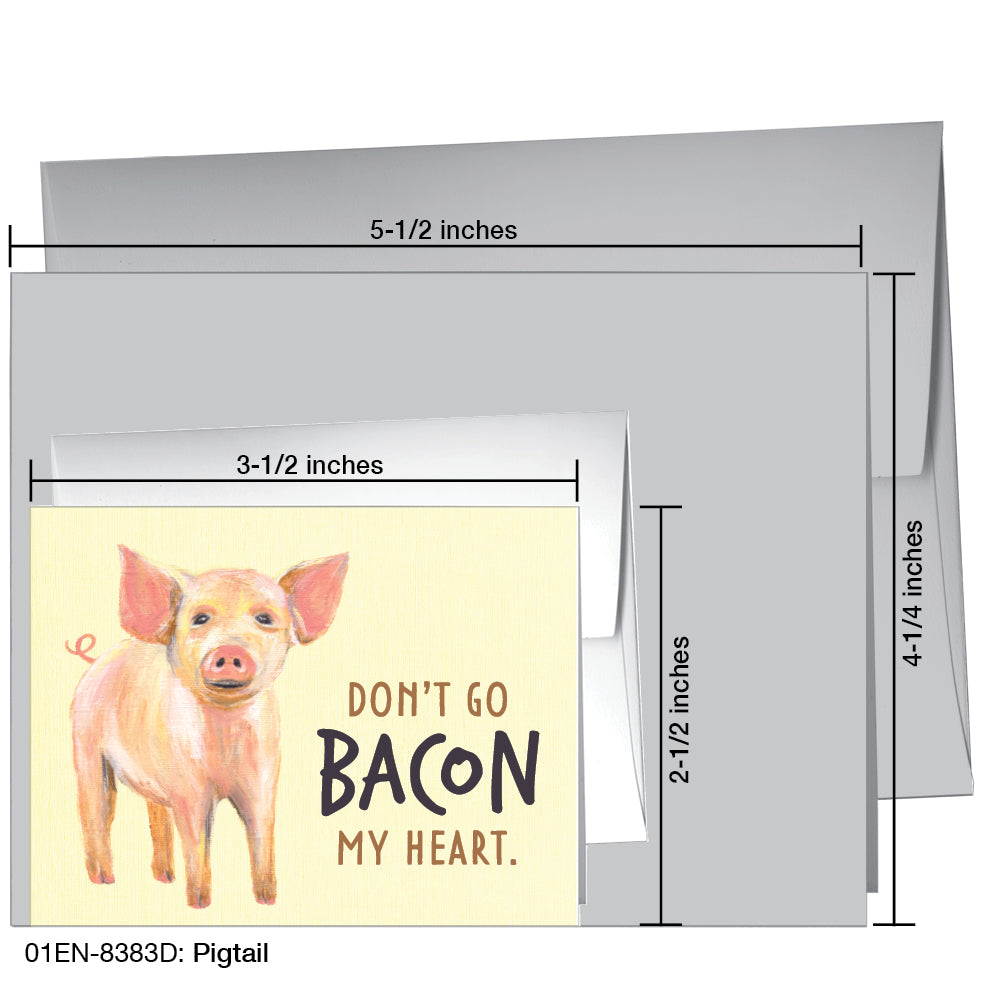 Pigtail, Greeting Card (8383D)