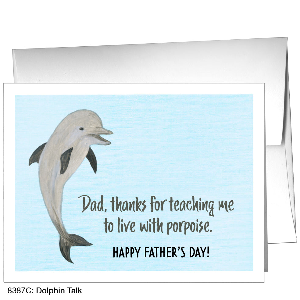 Dolphin Talk, Greeting Card (8387C)