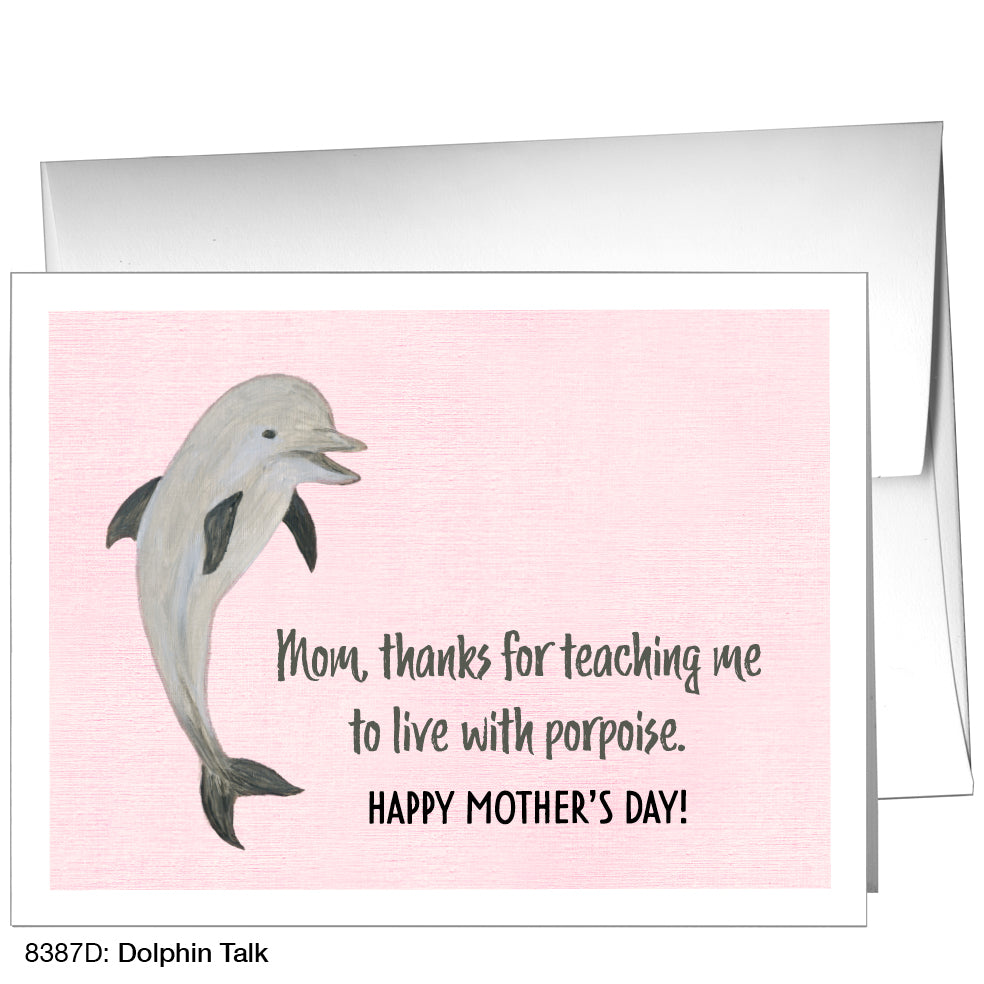 Dolphin Talk, Greeting Card (8387D)