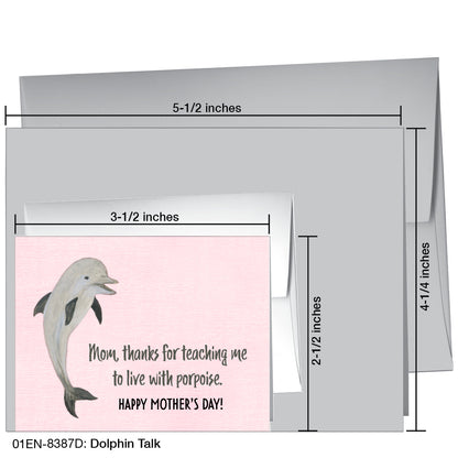 Dolphin Talk, Greeting Card (8387D)