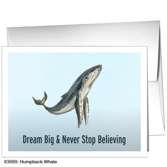 Humpback Whale, Greeting Card (8388B)