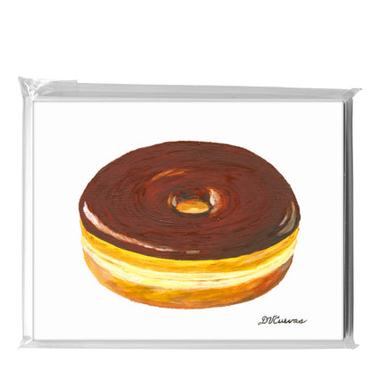 Chocolate Donut, Greeting Card (8400)
