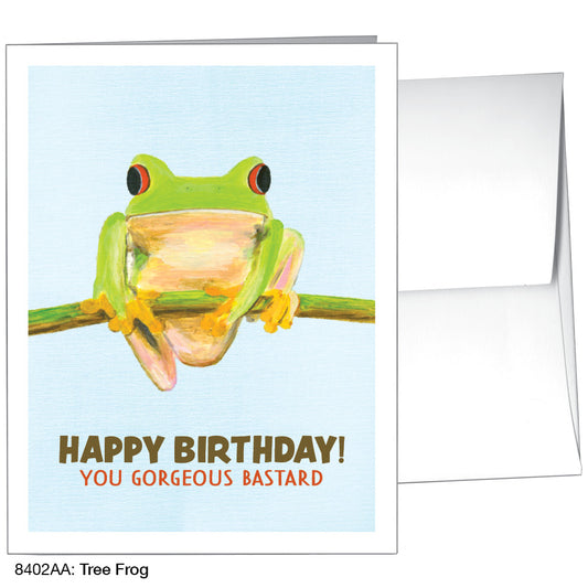 Tree Frog, Greeting Card (8402AA)