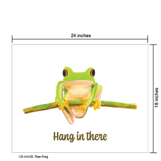 Tree Frog, Card Board (8402B)