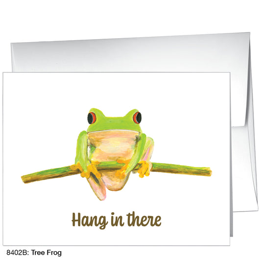 Tree Frog, Greeting Card (8402B)