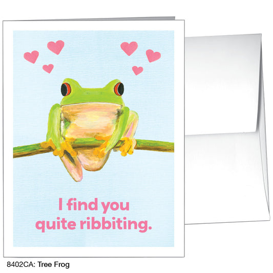 Tree Frog, Greeting Card (8402CA)