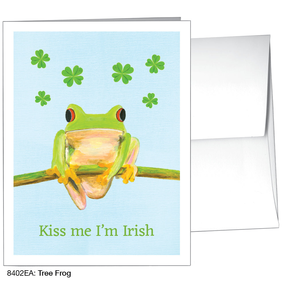 Tree Frog, Greeting Card (8402EA)