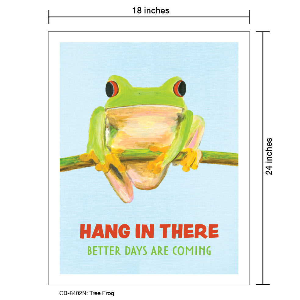 Tree Frog, Card Board (8402BN)