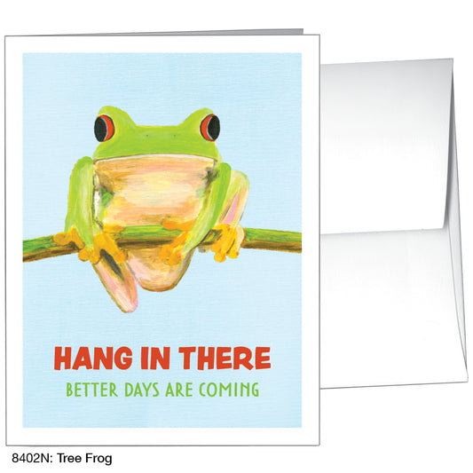 Tree Frog, Greeting Card (8402N)