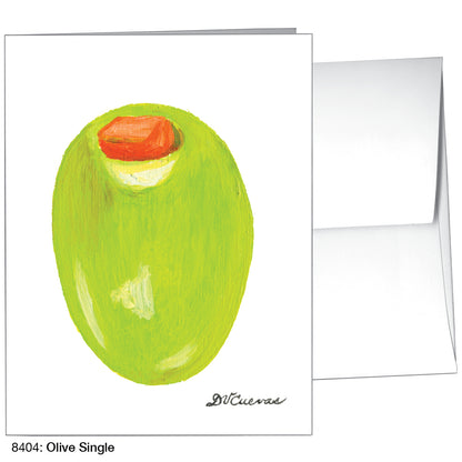 Olive Single, Greeting Card (8404)