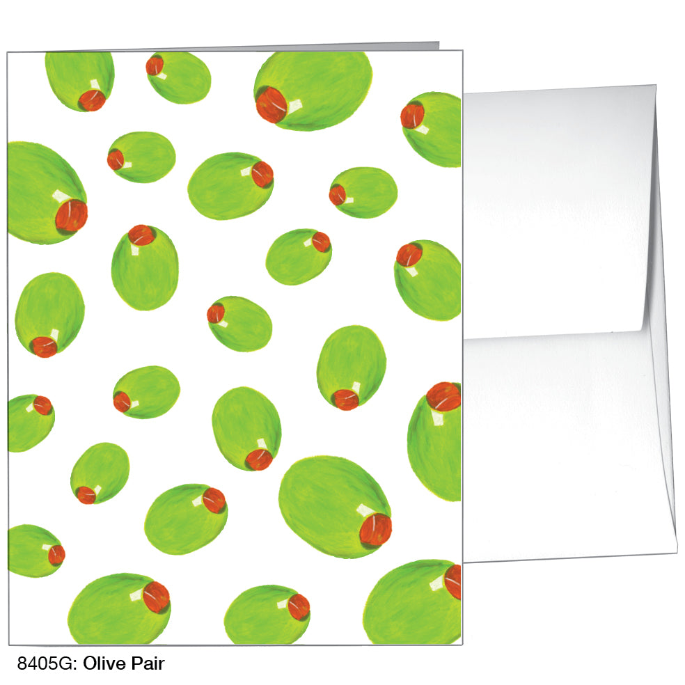 Olive Pair, Greeting Card (8405G)