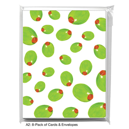 Olive Pair, Greeting Card (8405G)