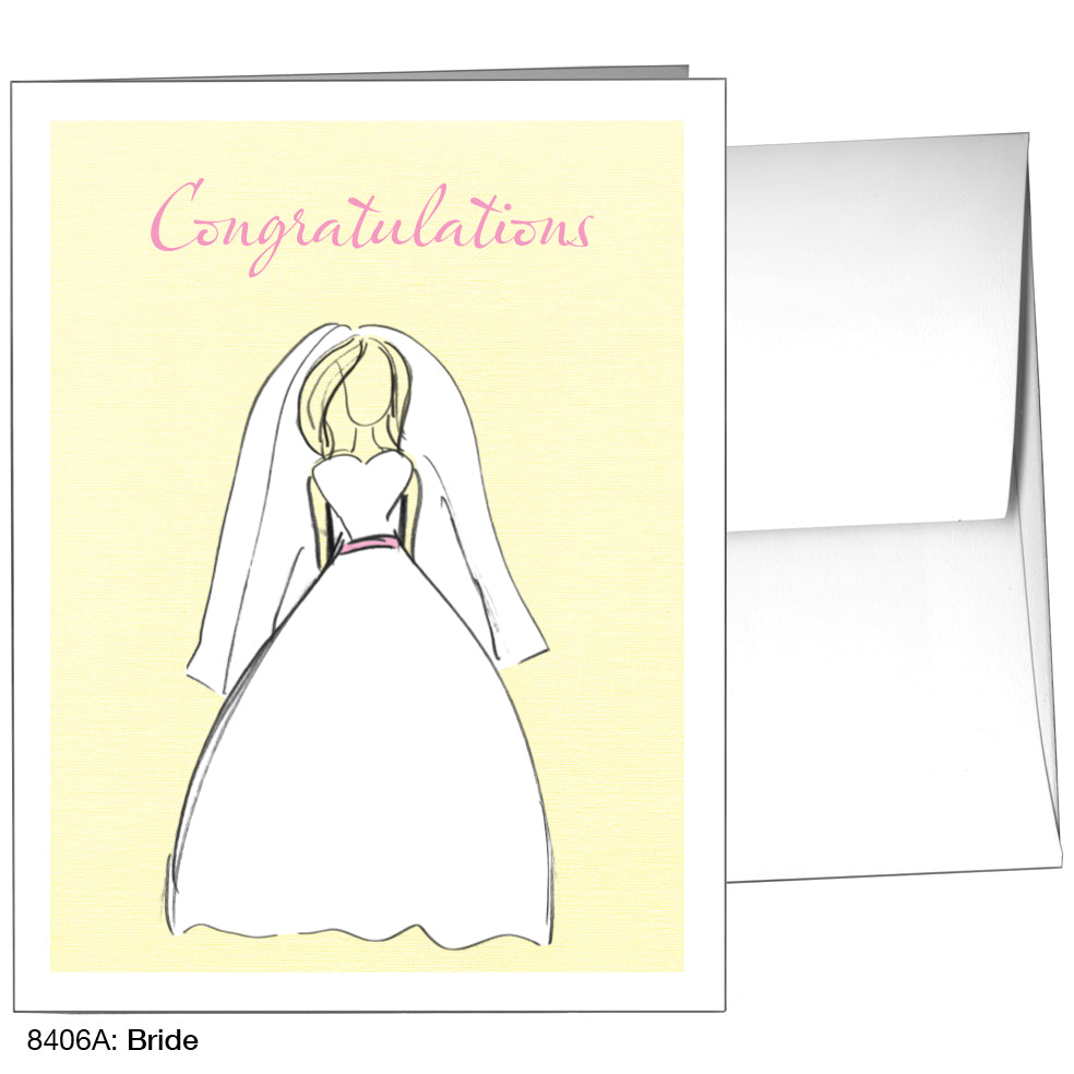 Bride, Greeting Card (8406A)