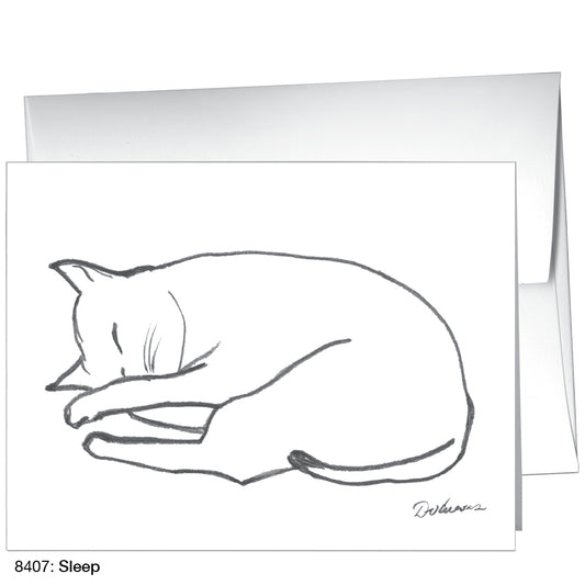 Sleep, Greeting Card (8407)