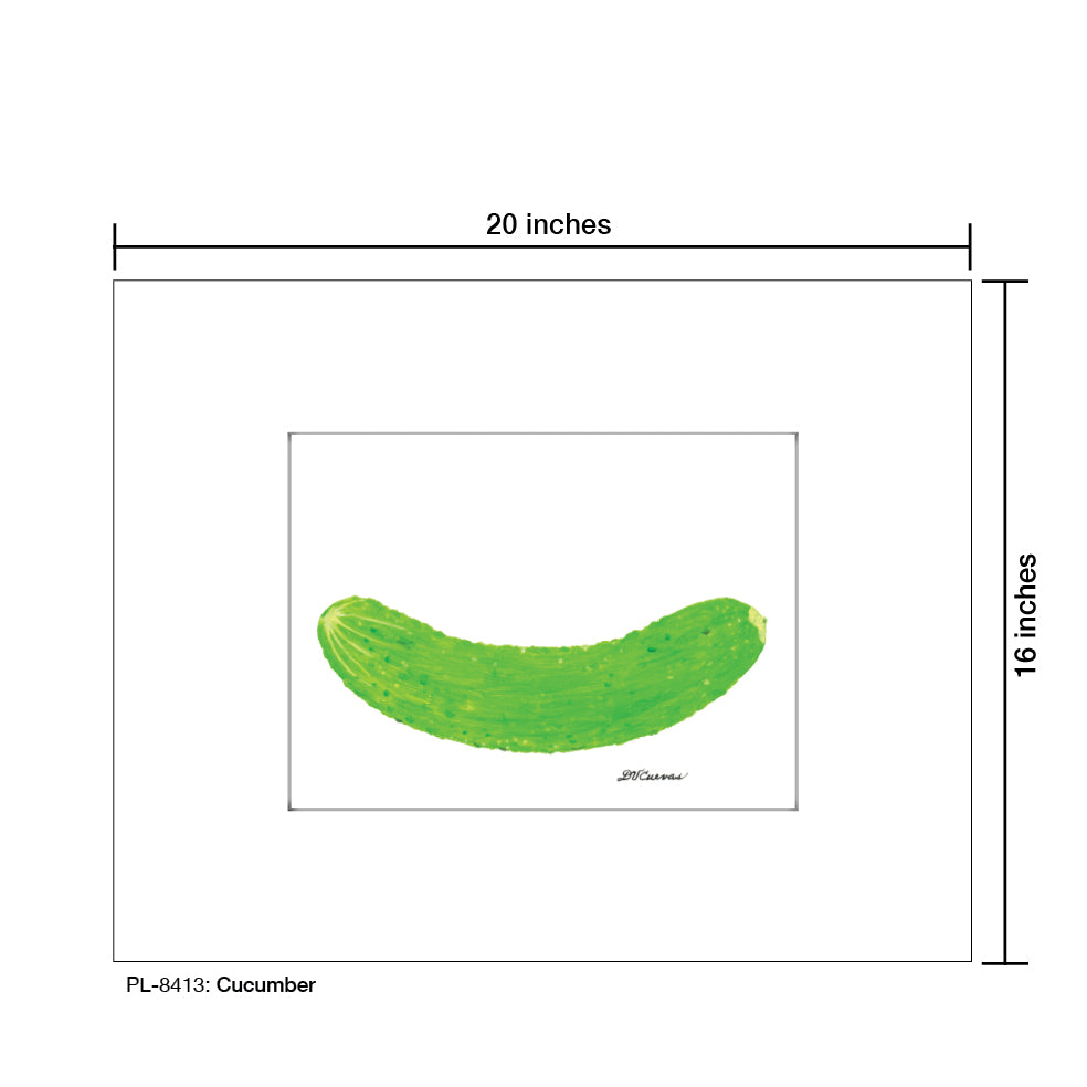 Cucumber, Print (#8413)