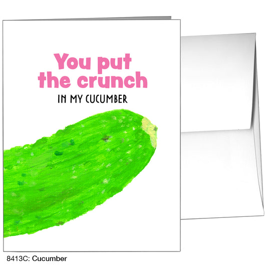 Cucumber, Greeting Card (8413C)