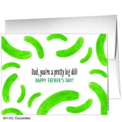 Cucumber, Greeting Card (8413Q)