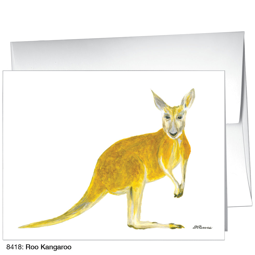 Roo Kangaroo, Greeting Card (8418)