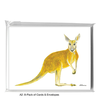 Roo Kangaroo, Greeting Card (8418)