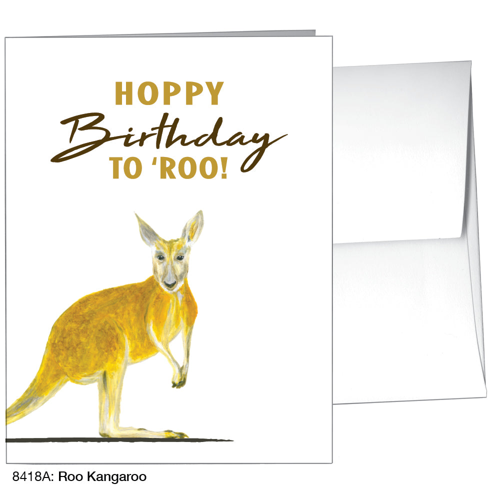 Roo Kangaroo, Greeting Card (8418A)