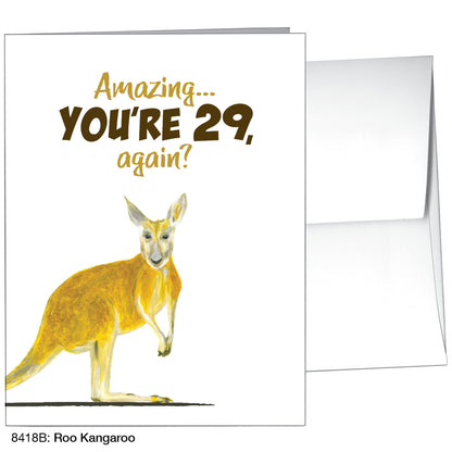 Roo Kangaroo, Greeting Card (8418B)