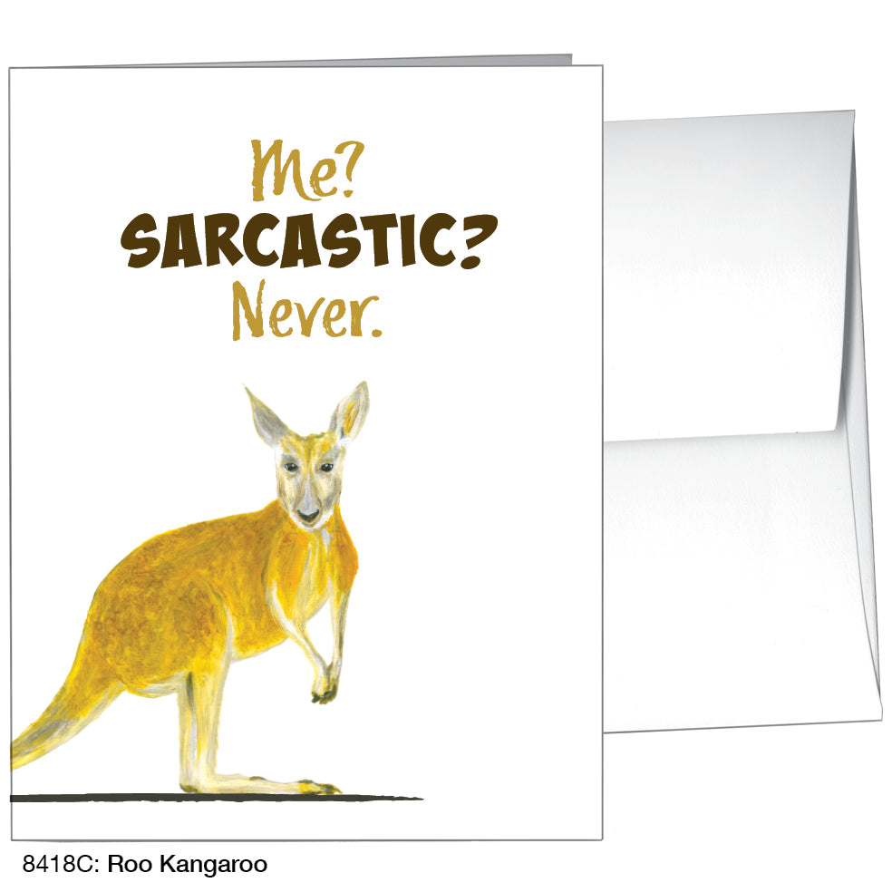 Roo Kangaroo, Greeting Card (8418C)