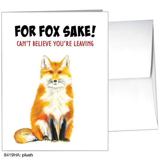 Plush Fox, Greeting Card (8419HA)