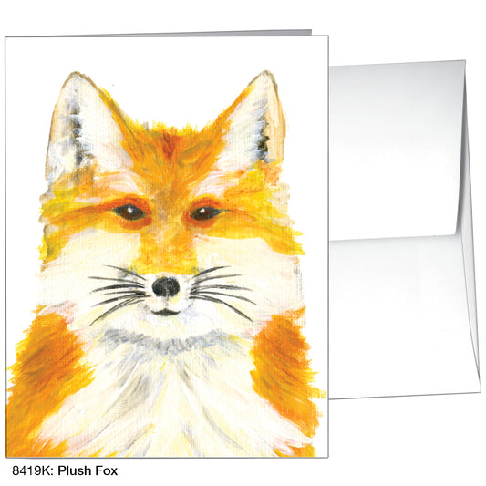 Plush Fox, Greeting Card (8419K)