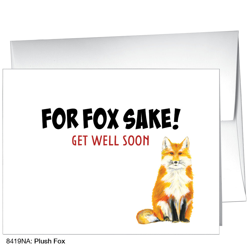 Plush Fox, Greeting Card (8419NA)